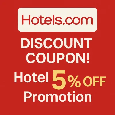 호텔스닷컴 전 세계 호텔 5% 추가 할인쿠폰 정보